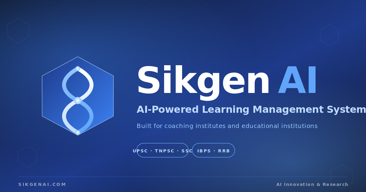 Sikgen AI — AI-Powered Software Engineering Studio